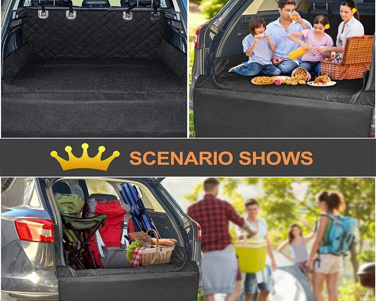 Waterproof Quilted Dog Car Trunk Mat