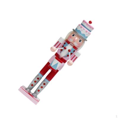 Christmas Decor Nutcracker Figurine Wooden Soldier for Party