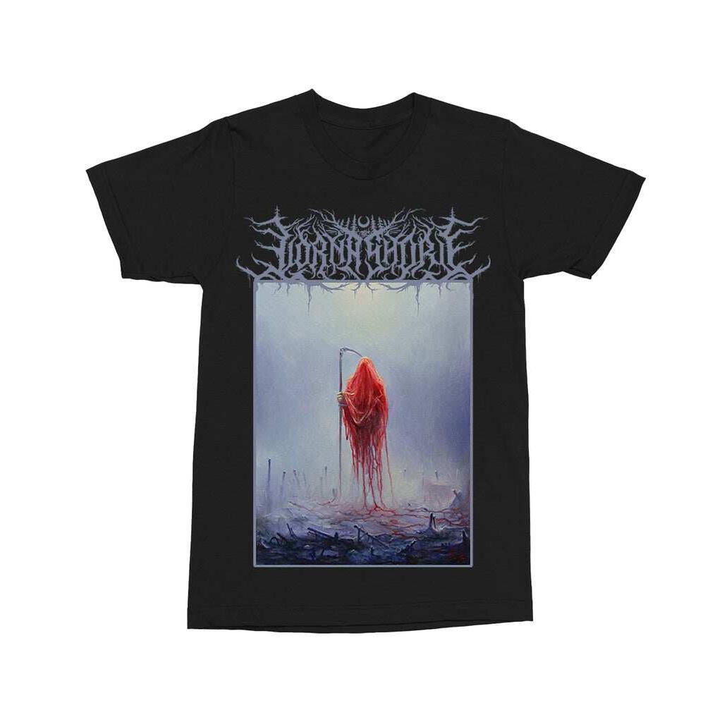LORNA SHORE American Deathcore Band Slam Deathcore Tshirt Album Cover in Blue