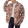 Embroidered Loose Fit Lapel Single Breasted Long Sleeve Jacket Men Jackets Brown LMT006991203425-A05168