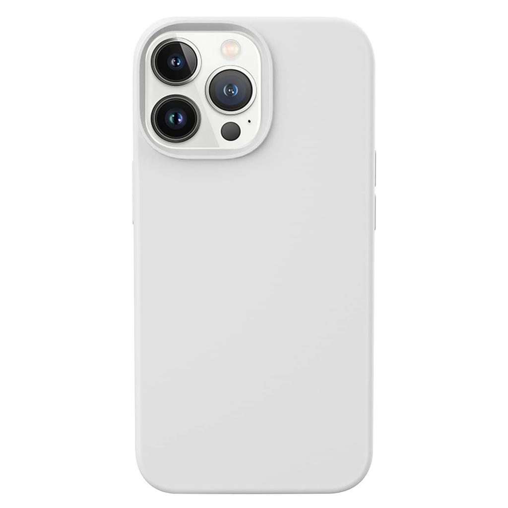 KALEBOL KLB-YTGJ001 For iPhone 12 Pro Case Solid Color Liquid Silicone+PC Phone Cover