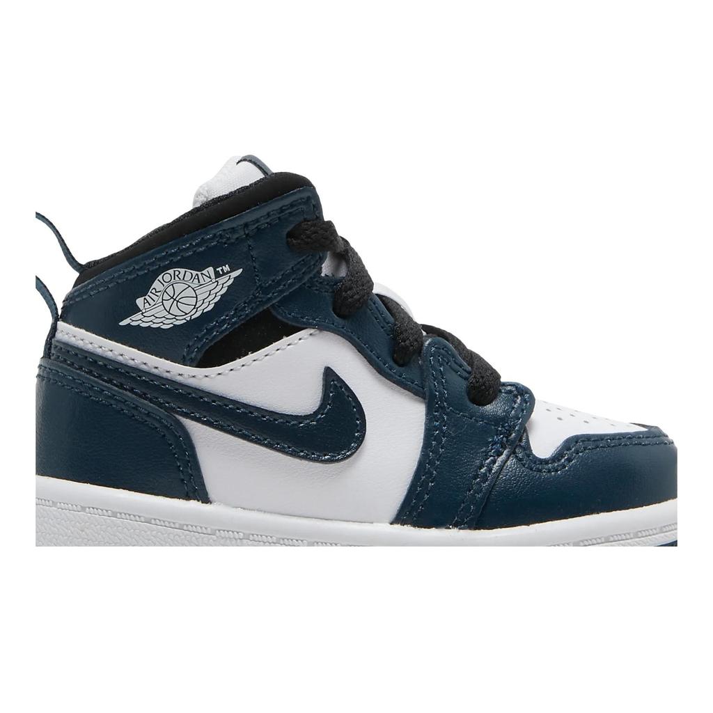 Air Jordan 1 Mid Toddler 'Armory Navy' (Unisex) Armory Navy / Black / White Toddler Shoes 640735 411