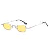 Small Rectangular Sunglasses Vintage Women Men 90s Brand Designer Steampunk Tiny Red Square SunGlasses