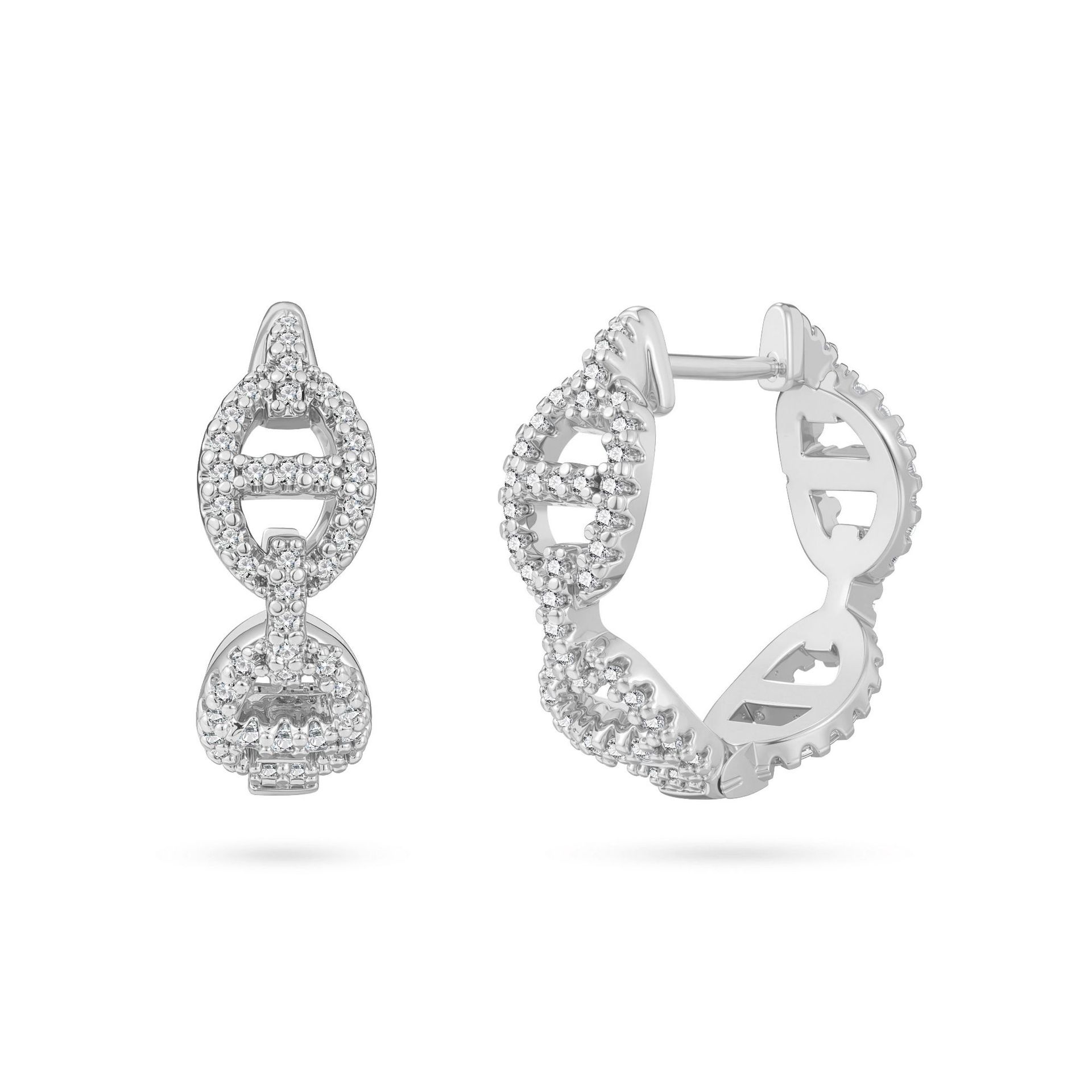 Французские винтажные серьги с носом поросенка для женщин, стиль Ins, стразы, кафф для уха, шикарная модная бижутерия