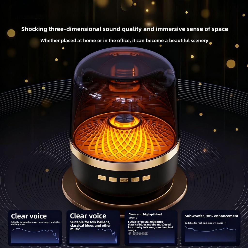 Bluetooth Speaker, High-power Plug-in Card, Harman Kge Glazed Audio Subwoofer Electronic Products