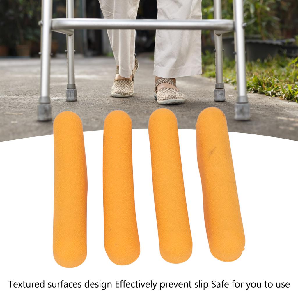 4pcs Crutch Underarm Pads Prevent Slipping Soft Replacement Crutch Armpit Cushion