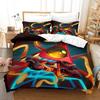 Copripiumino Bill Cipher 3D Squisito Cartone Animato Gravity Falls Stampa Digitale Set Biancheria da Letto Piumone Letto Giovani Decorazione Casa Bambini Ragazzi