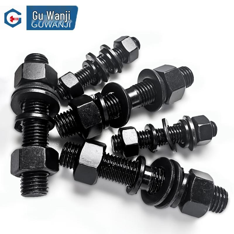 GUWANJI 8.8 Grade High-Strength Double-Ended Bolt Set