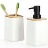 Bathroom Set Complete Dispenser + Cup
