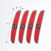 4Pcs Car Door Anti Scratch Protection Strips For Volvo XC40 XC90 XC60 CX70 S60 V60 V70 S90 Rubber Decoration Sticker Car Supplie