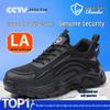 Blue Gull Shield Men's Steel Toe Safety Work Shoes - Anti-Smash, Anti-Puncture, Lightweight, Breathable, Anti-Slip, Wear-Resistant for All Seasons