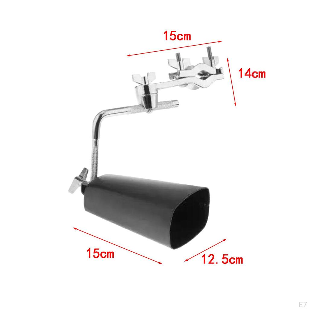 Metal Cowbell Clamp for Drum Kit