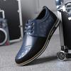 High Quality Big Size Casual Shoes Men Business Breathable Men Casual Shoes Hot Sale Fashion Brand Brown Casual Men Shoes