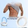 2PCS Silikon Männliche Vorhaut Corrector Widerstand Ring Verzögerung Ejakulation Penis Ringe Sex Spielzeug für Männer Täglich/Nacht Cock ring