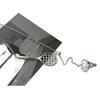 FY-XL3745 925 Silver Badminton Racket Retractable Necklace Niche High-End Sense Light Luxury Personalized Versatile Accessory