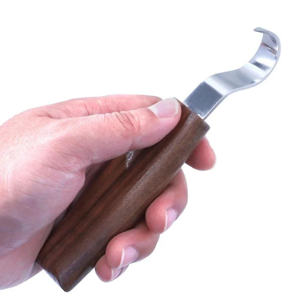 Set de Herramientas para Tallado en Madera Grabado Cuchillo de Manualidades Antideslizante Afilador Cuchillo de Tallado en Madera Carpintería