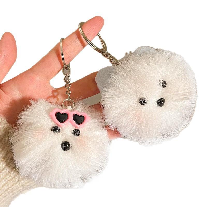 1PC Plush Backpack Car Decor Key Ring Cute Charms Bag Pendant Accessories Doll Pendant
