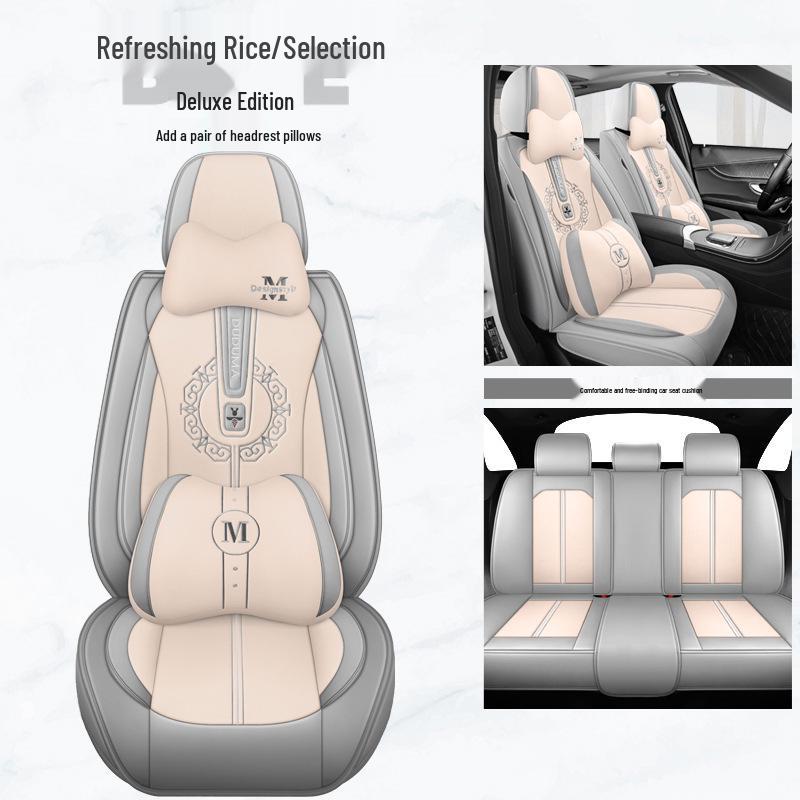 Buick Leather Car Seat Cushion for Regal, Excelle, LaCrosse, Envision, Verano - All-Season Comfort