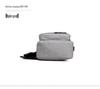 Men's Multi-layer Crossbody Chest Bag with USB Data Cable for Outdoor Carry-ons