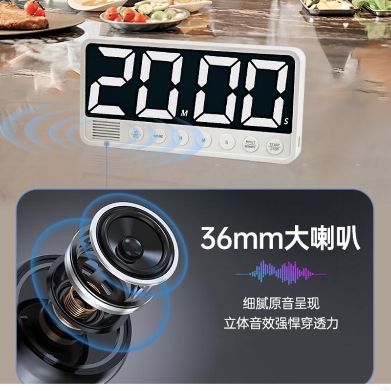 Count Up/Down Timer for Classroom Office Cooking Timer Stopwatch Kitchen Digital Timer Table Timer LED Display A0KF