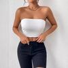 Custom sexy strapless tank top, outerwear with a bodyless top, women's inquiry short-sleeve discount