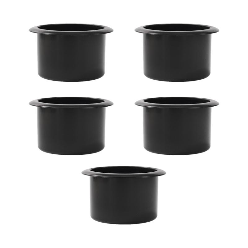 

Universal Cup Holder Insert Secure Drink Mount Strong Plastic Designs Beverage Mount for Car Sofa Recliner Chairs 1