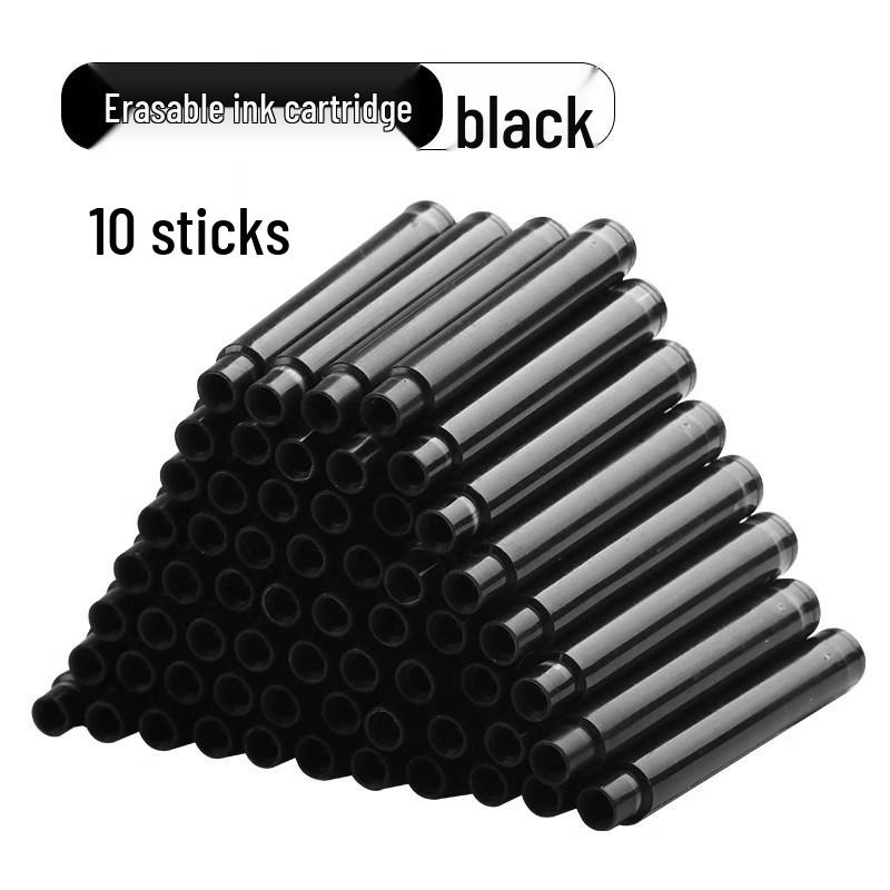 Click Pen with Thermosensitive Erasable Ink, Replaceable Cartridge, Ergonomic Design for Correct Posture, Calligraphy Practice, Ideal for Students