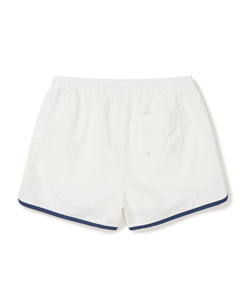 CLOVE [24Ss Clove] Logo Dolphin Shorts (White)