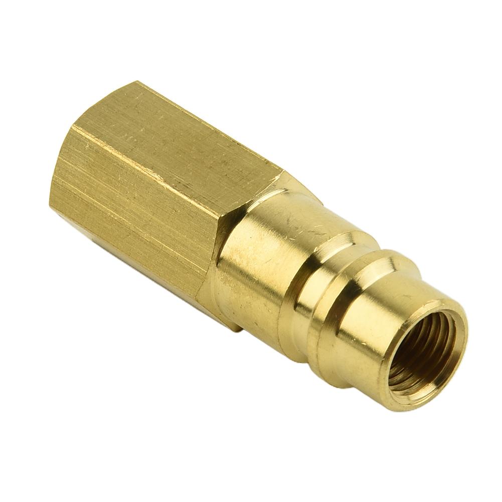 Quality Brass Adapter for Car Conditioner with 1/4 SAE Internal Thread
