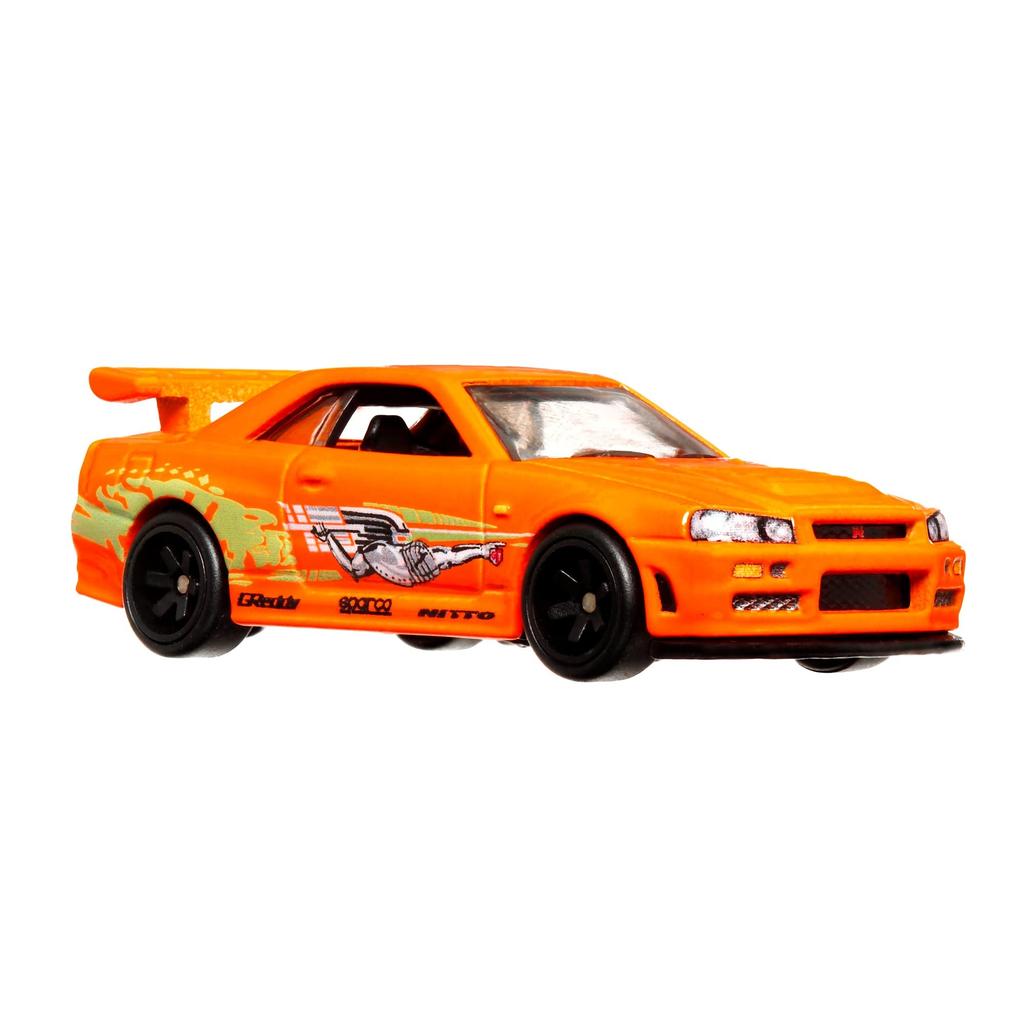 Hot Wheels Szybcy i wściekli - Nissan Skyline GT-R (BNR34) [3 lata