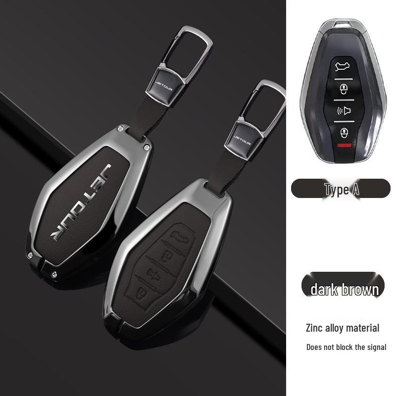 Jetour X70PLUS/X90 Metal Key Case - Remote Control Protective Bag