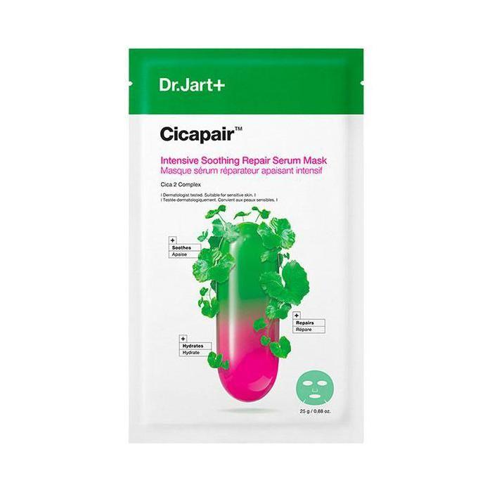 Masque - DR JART - Cicapair™ - Réparateur Apaisant - Hydratation - Tous types de peau