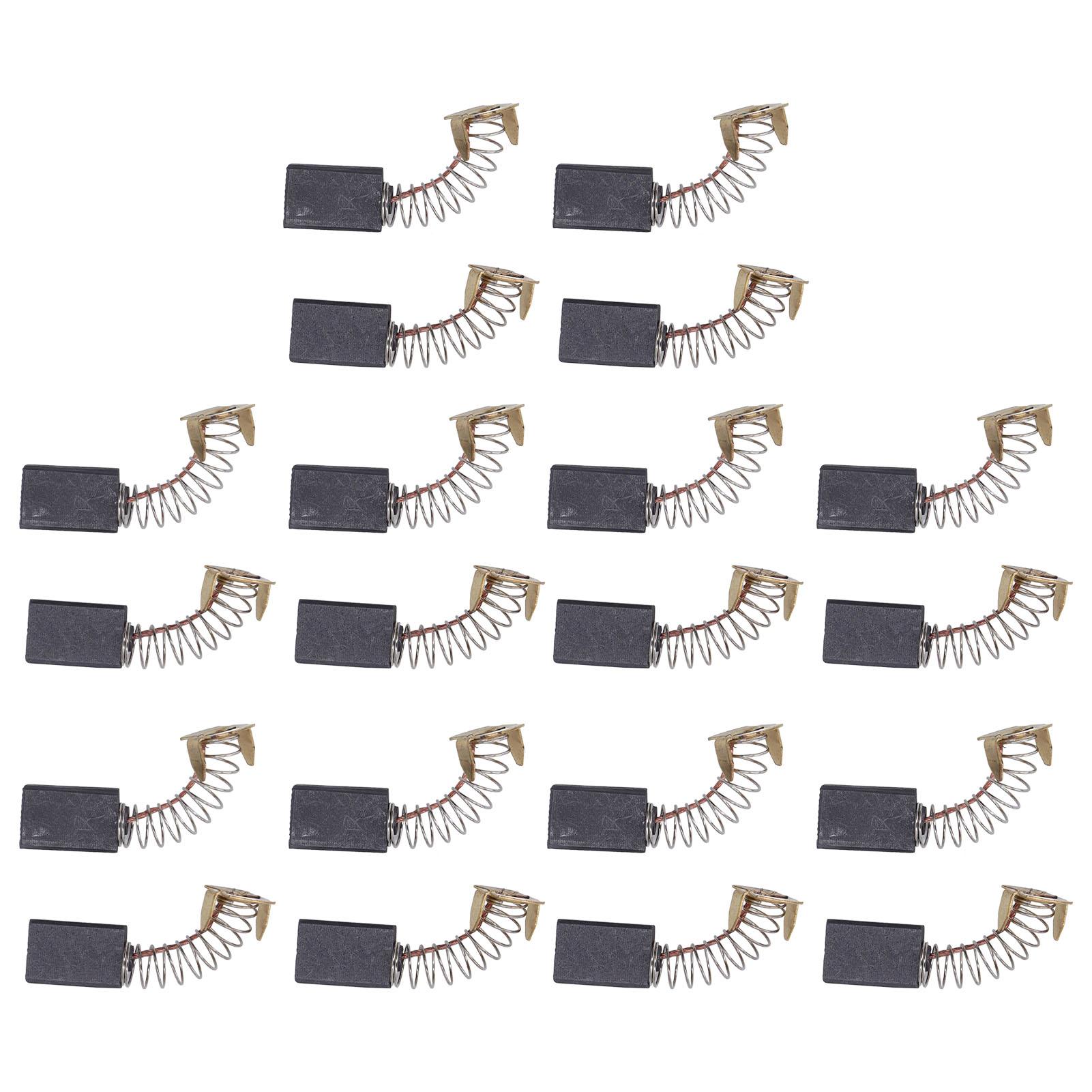 

20 шт. Угольные щетки для двигателя 5x11x16 мм Медный набор аксессуаров для дрели, шлифовальной машины