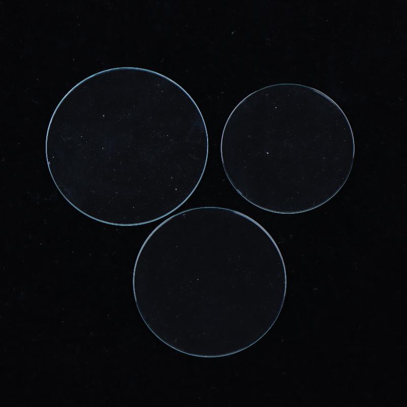 2Pcs Mineral Watch Dial Glass With Flat Types 24 To 38Mm Sizes For Watch Glass Replacement Part For Watchmakers Repair
