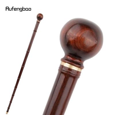 Roter runder Gehstock aus Bambus mit Gelenk, dekorativer Cosplay-Party-Holzstock, Halloween-Keule, Stab, 90 cm