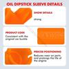 Leak Proof Engine Dipstick Adapter For Vehicles High Temperature Resistant ABS 06A103663B Oil Dipstick Boot 594E
