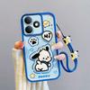 KEYSION Shockproof Case for Realme Note 80 with Lanyard Soft Silicone Cute 3D Cartoon Doll Phone Cover for Realme Note 80