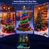 400-800LEDs Smart Christmas Tree Lights LED RGB String Lights DIY Color Pattern Music Sync Waterproof for Christmas Tree Decor