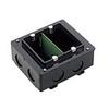 Resin Box and Cover Set for Embedded Switch Box 13mm DM4912B 2 Pieces