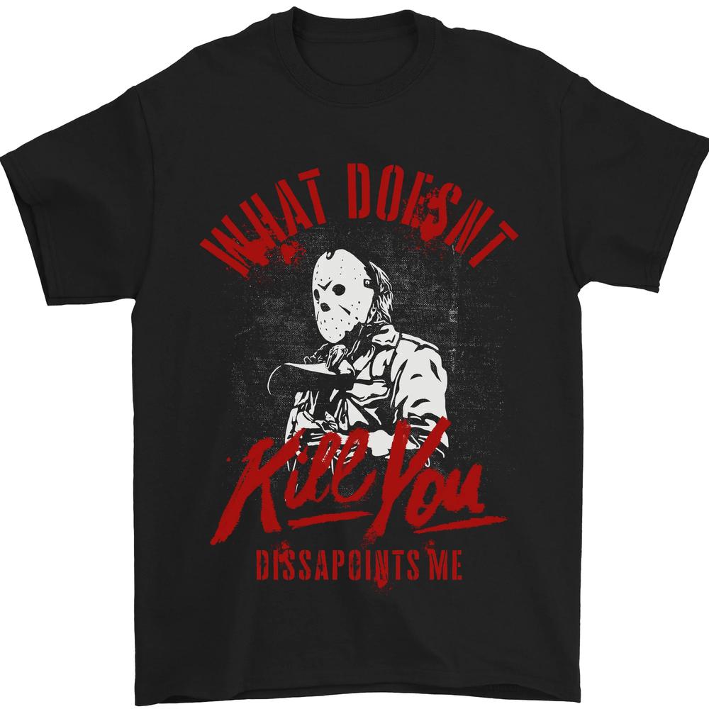 What Doesnt Kill Halloween Serial Killer Unisexs TShirt 100 Cotton S