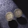 1pc Yes No Coin 3D Embossed Flipping Challenge Coin Decision Maker Lucky Diameter 40mm Commemorative Coins Collection