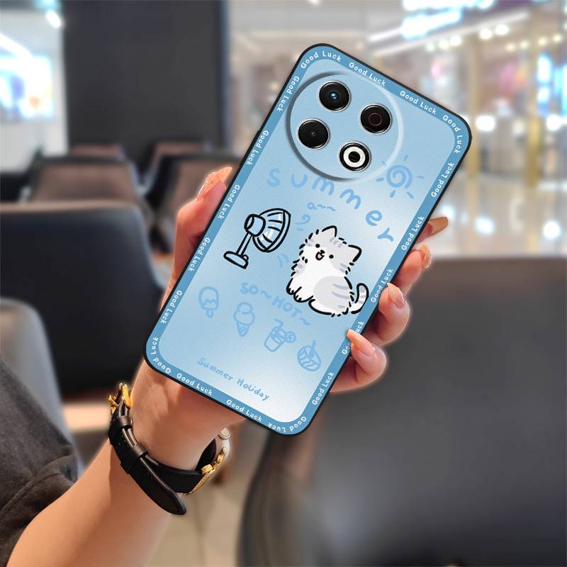 Shockproof Cartoon Phone Case For Tecno Spark30 Pro 4G/KL7 Graffiti Waterproof Anti-dust Full Wrap Back Cover Anti-knock