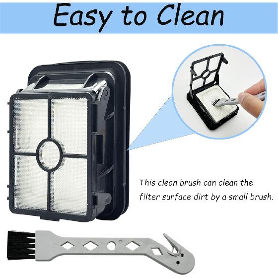 Replacement Parts for Bissell CrossWave 2024 Model 3888A Vacuum 4 Brush Rolls, 2 Vacuum Filters, 1 Cleaning Brush