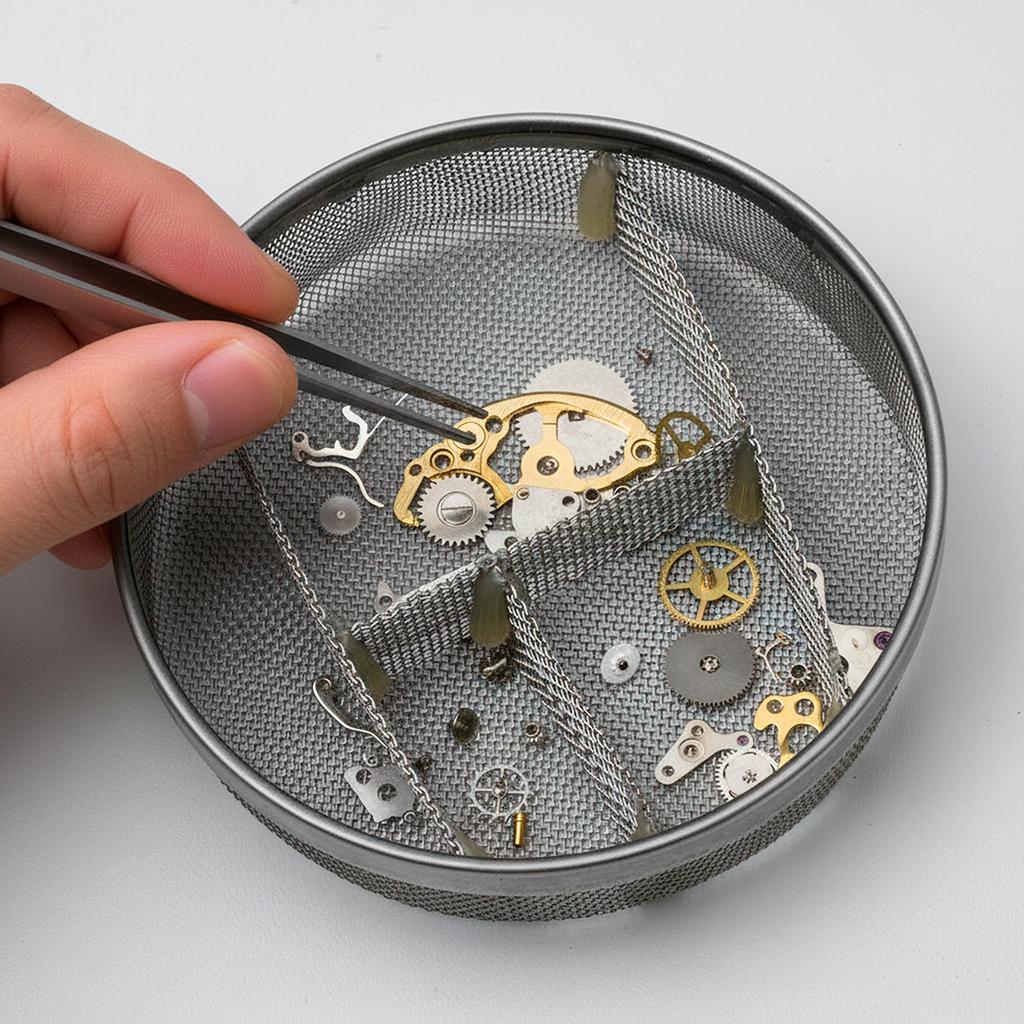 High Quality 304L Stainless Steel Baskets For Watch Cleaning Machine, Watch Tool, Watchmaker Repair Tools