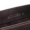 Used CELINE Boogie Bag Handbag Leather Brown Used Women