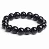 High-Quality Natural Black and Red Agate Good Luck Bracelet for Men and Women
