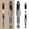 2 PCS Steel Special Batch Head Invisible A-buckle Connector Accessories Screwdriver Bit  Power Tool