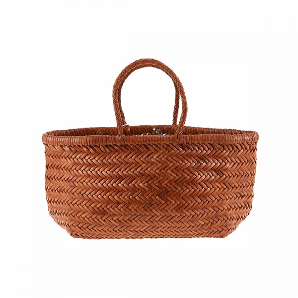 Dragon Diffusion Small Tote Bag Tan Bamboo Triple Jump 8811