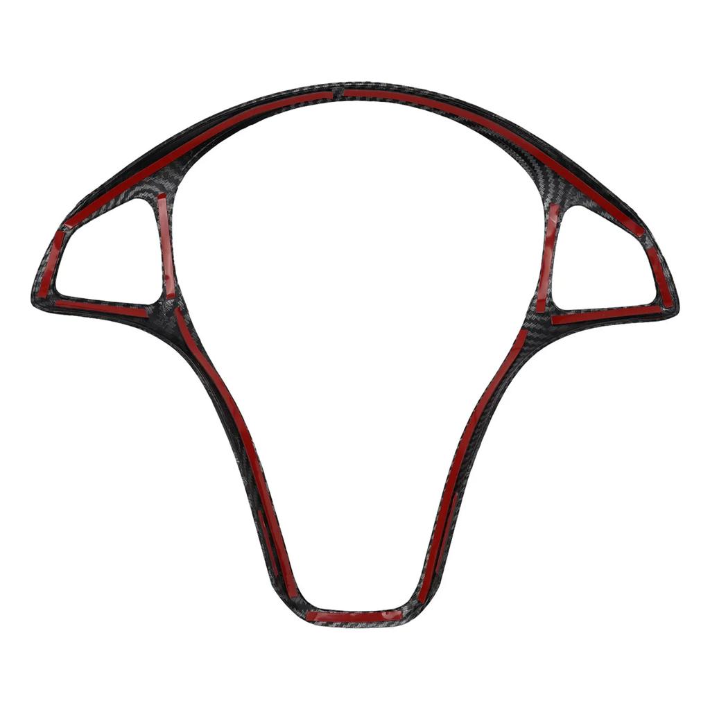 Piesă Capacă roată Capac panou Accesorii ornamente Model de carbon pentru Înlocuirea instrumentului volanului Mercedes Util