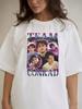 New TEAM CONRAD Tshirt Retro Psychedelic Style Idol Support Atmosphere Pure Cotton AllSeason Streetwear Base Layer